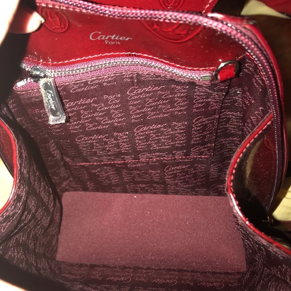 Cartier Happy Birthday Embossed Backpack - Picture 4 of 5